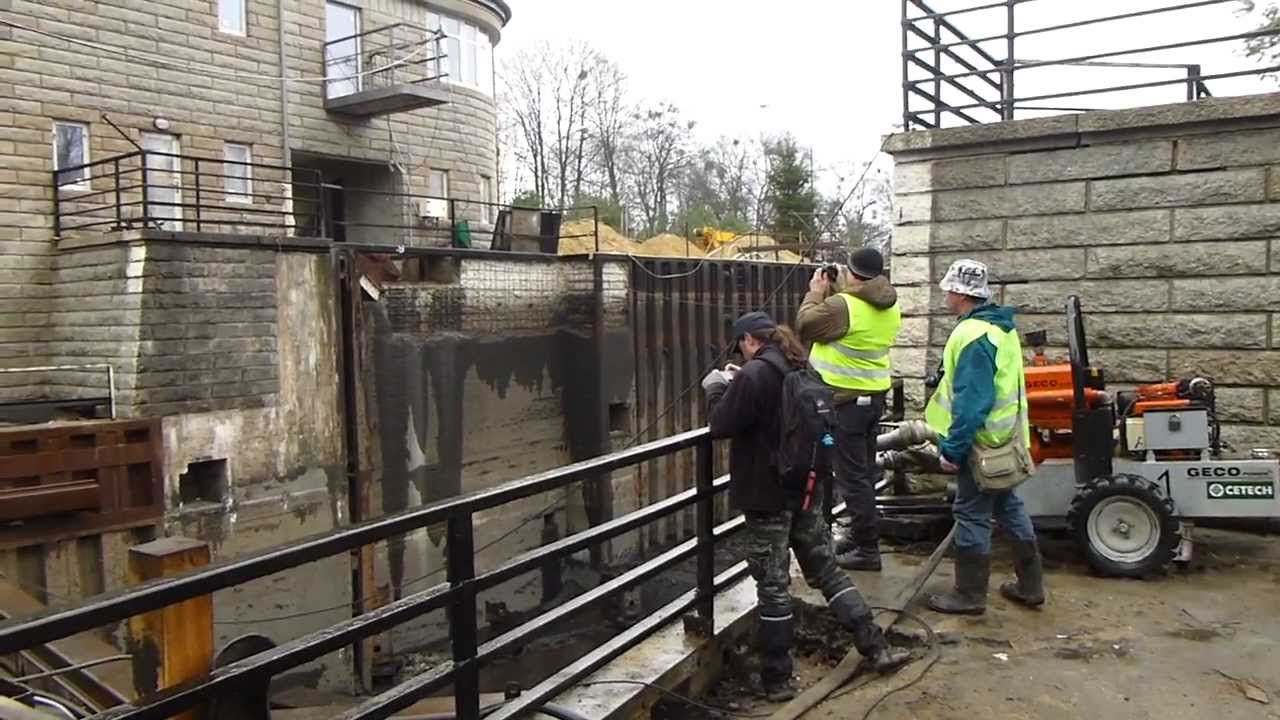 Śluza Łabędy bez wody 2014-03-16