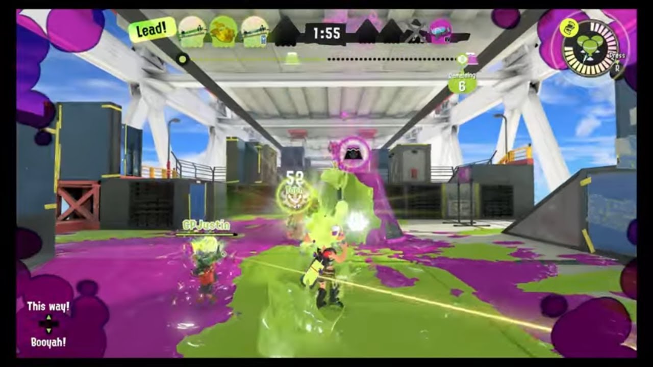 Splatoon 3 - Custom Minigame: Protect The President