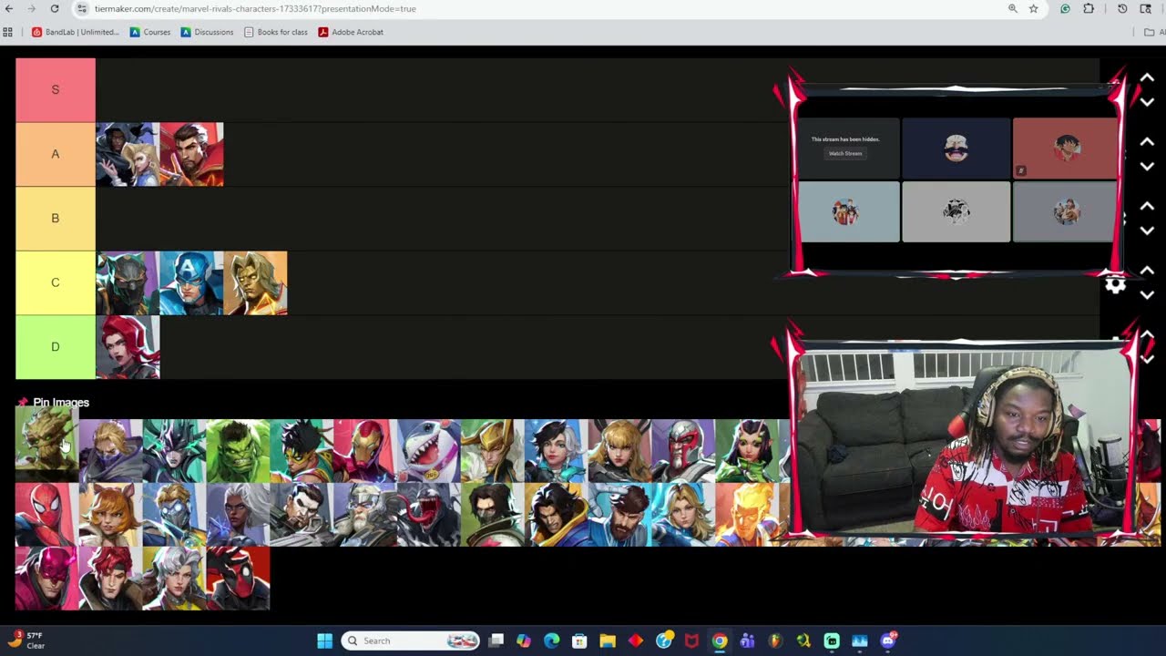 UAP: Marvel Rivals Season 5.5 Tierlist