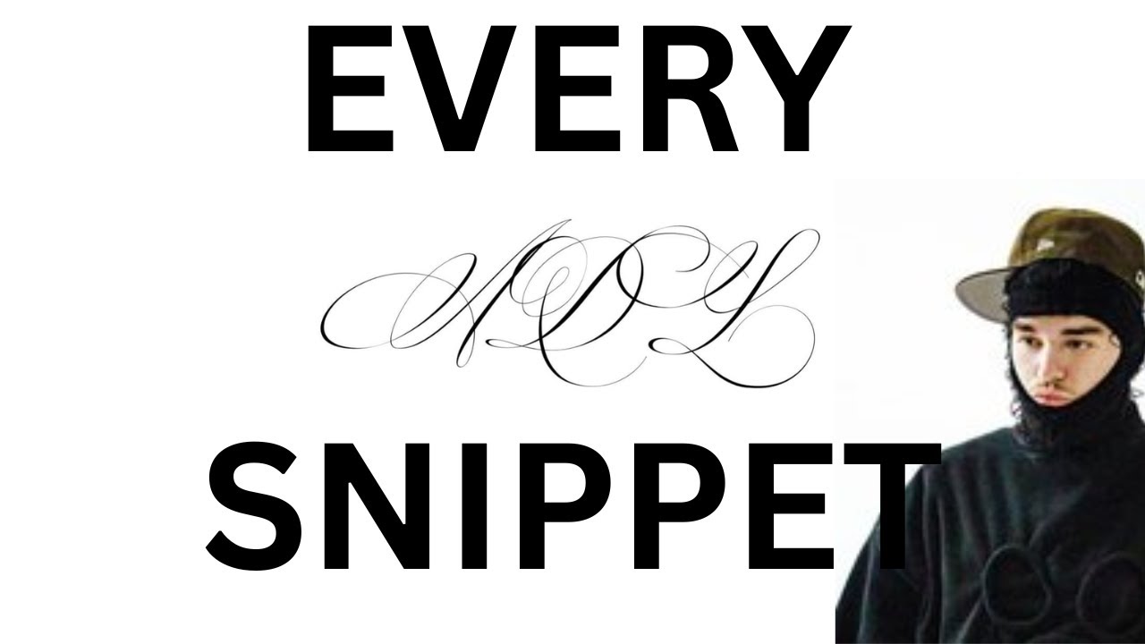 Every Snippet on Yeats A Dangerous Lyfe. (ADL Snippet Compilation)