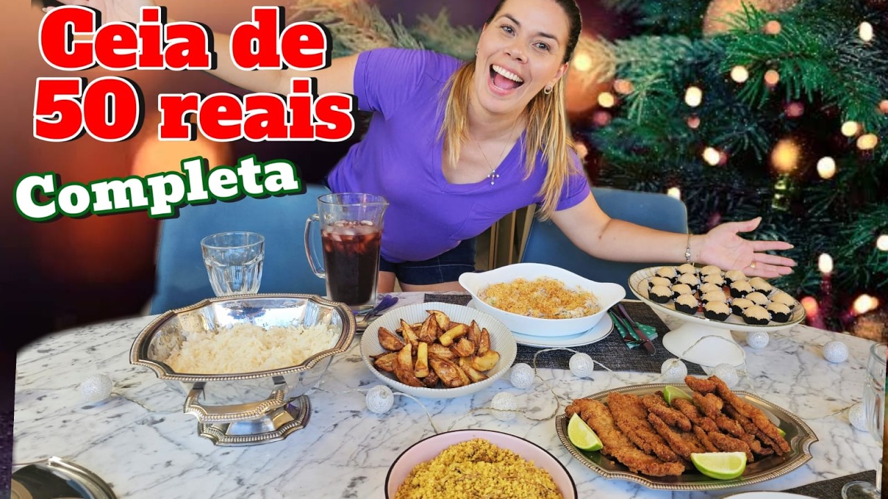 Ceia de Natal Completa com R$50,00! 2024