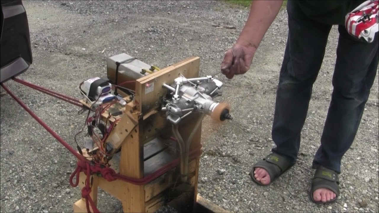 SAITO FG 41TS　Test run
