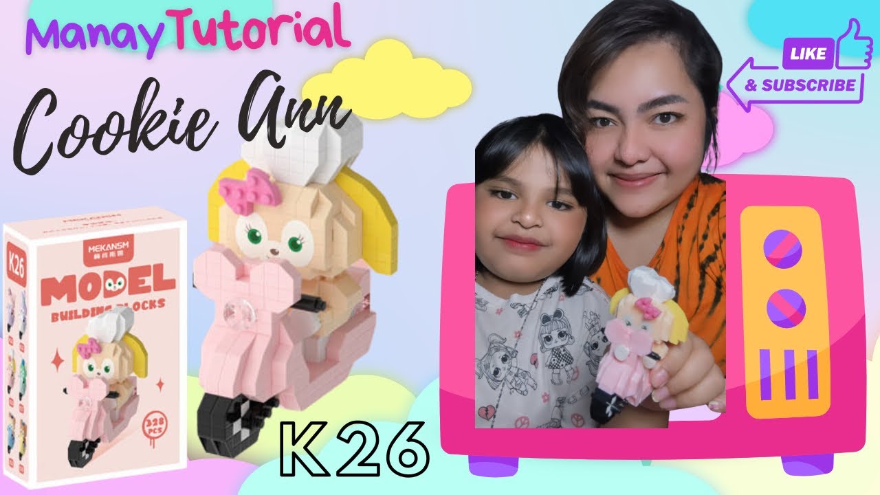 BUILDING COOKIE ANN WITH MOTORCYCLE K26 MEKANSM BLOCK TUTORIAL