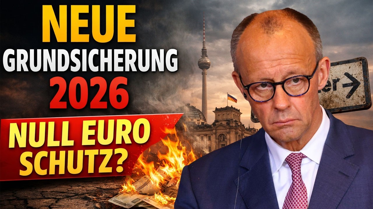 🚨 B&uuml;rgergeld AUS? Neue Grundsicherung 2026: Null-Euro-Schutz & harte Sanktionen erkl&auml;rt!