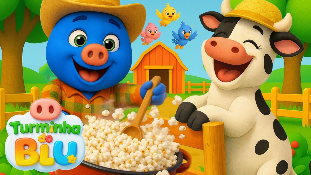 🎶 20 Minutos de Musicas com a Turminha do Blu - Mix de Musica infantil da fazendinha 🌾🐽