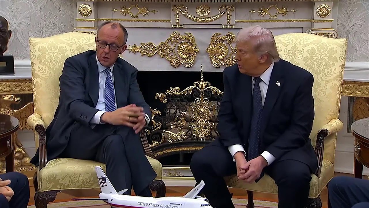 LIVE President Trump Welcomes German Chancellor Friedrich Merz at the White House