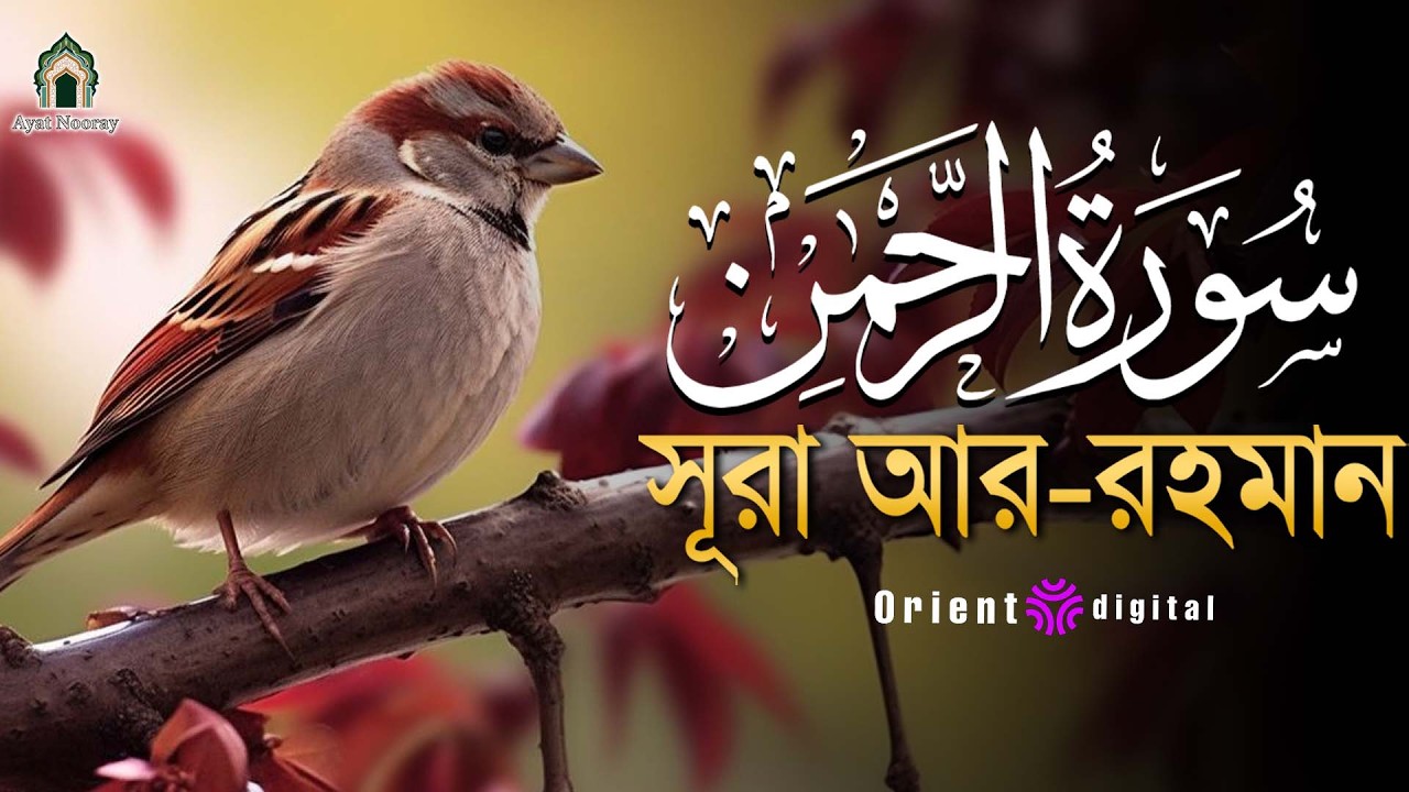 আত্মা প্রশান্তকারী কণ্ঠে সূরা আর রহমান (الرحمن)┇Surah Ar Rahman Recited by Ragab Al Naggar