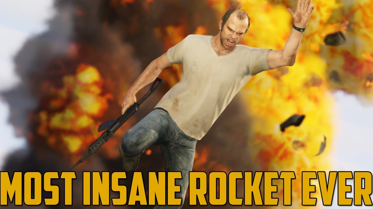 MOST INSANE ROCKET EVER! (Grand Theft Auto V Online)