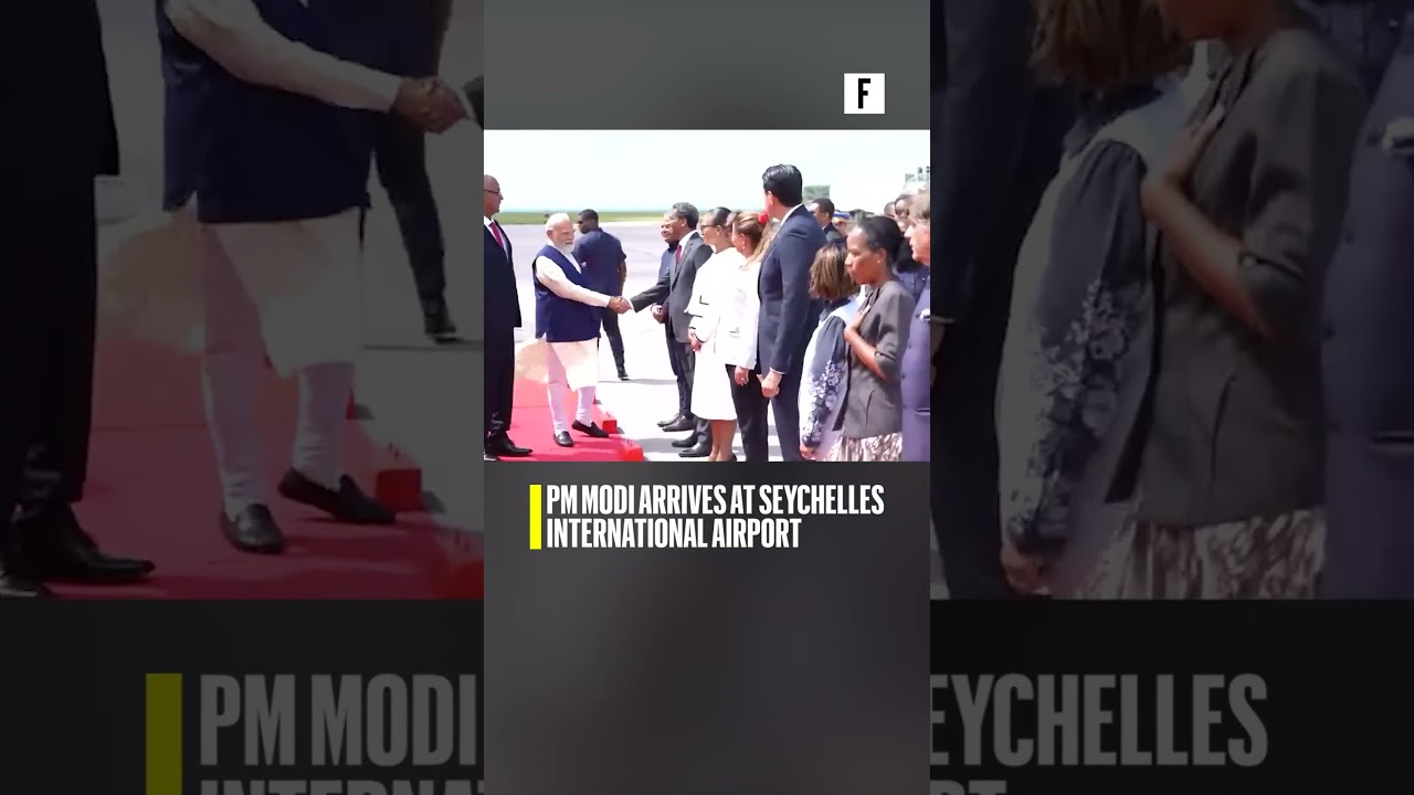 PM Modi arrives at Seychelles International Airport