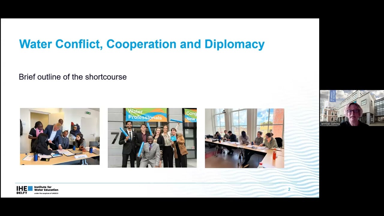 Webinar: Water Conflict, Cooperation and Diplomacy