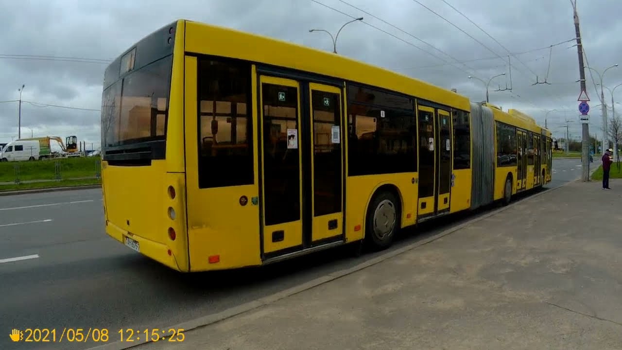 Минск. Поездка на автобусе №140. ТЦ Ждановичи - ДС Сухарево-5