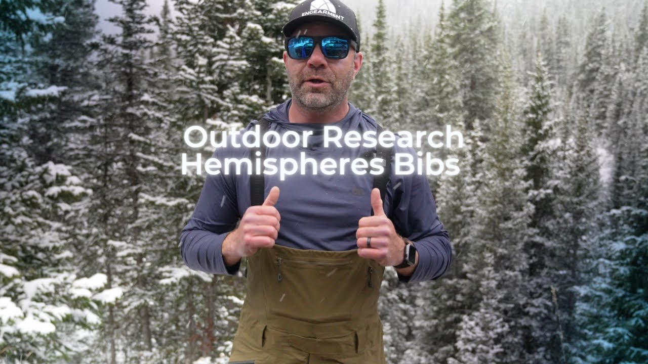 Outdoor Research Hemispheres Bibs Review  - 2022 Version - Sean Sewell of Engearment