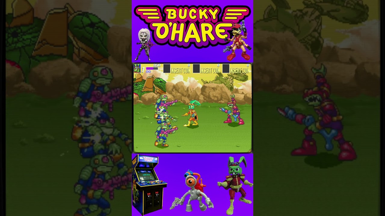 The Classic Arcade Game Bucky O'Hare as an Informational Demo