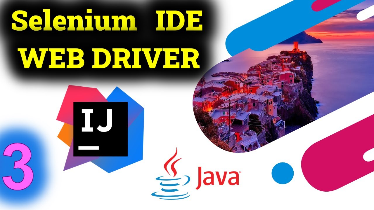 Do Selenium IDE para selenium webdriver | IntelliJ
