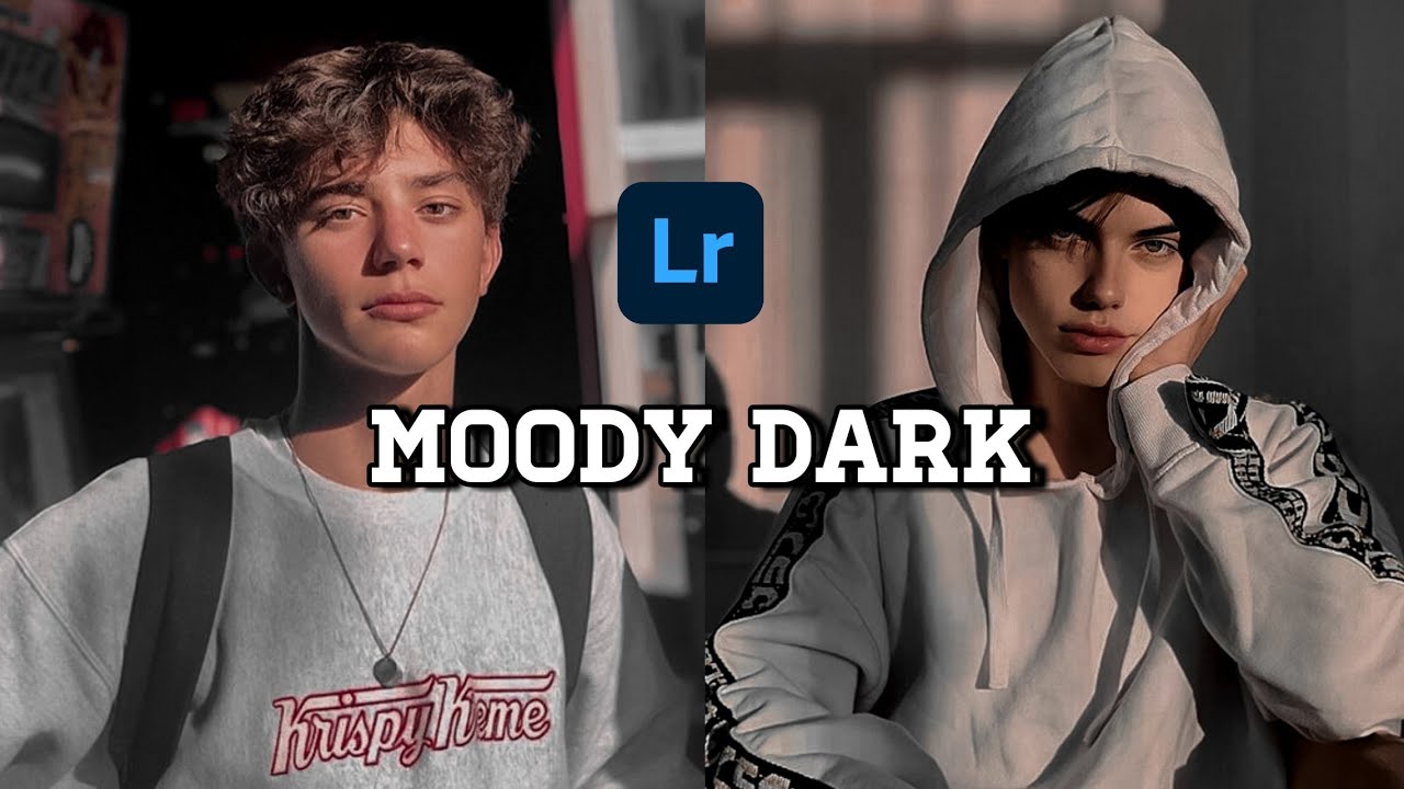 Moody Dark Lightroom Preset | How to edit like moody dark tutorial
