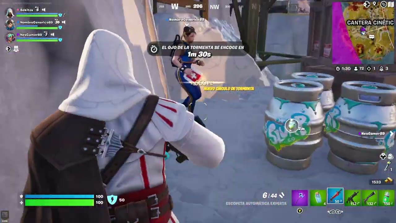 Fortnite Multijugador con Nes y Ariel (8)