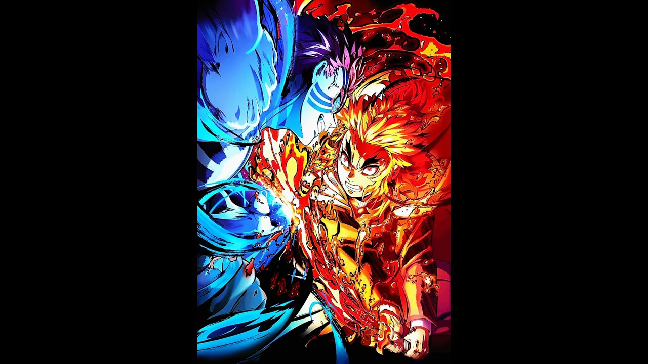 Akaza vs Rengoku Mugen train battle theme
