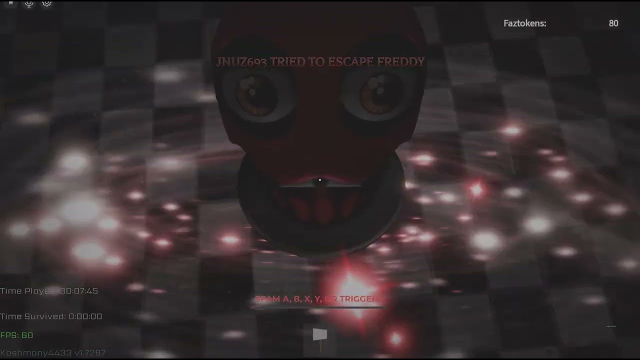 Playing foxy from fnaf doom