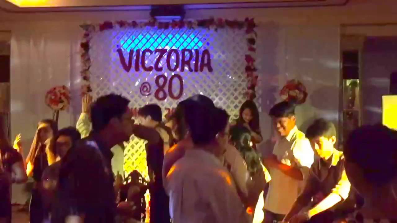 BIRTHDAY CELEBRATION 80th BIRTHDAY OF OUR NANAY | Fontillas Family Dance Mania