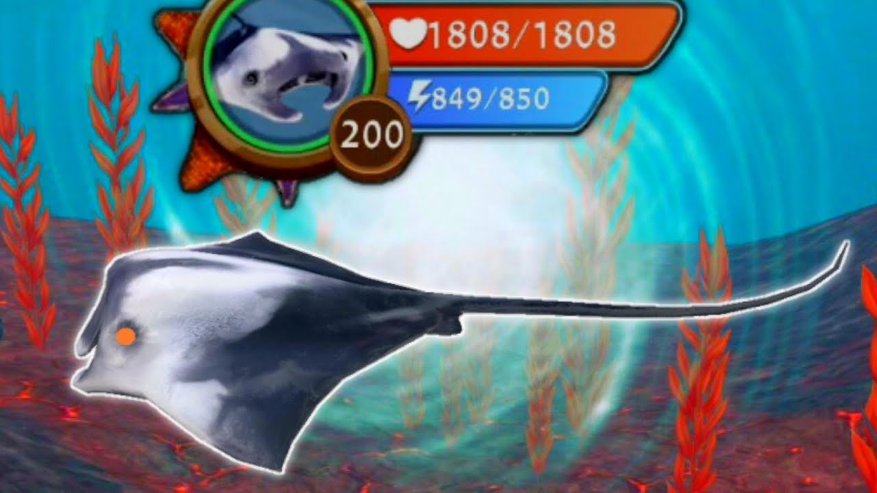 Stingray Level 200 Ocean World in the WildCraft