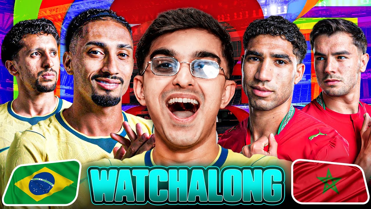 BRAZIL VS MOROCCO | FIFA WORLD CUP 2026 LIVE REACTION!