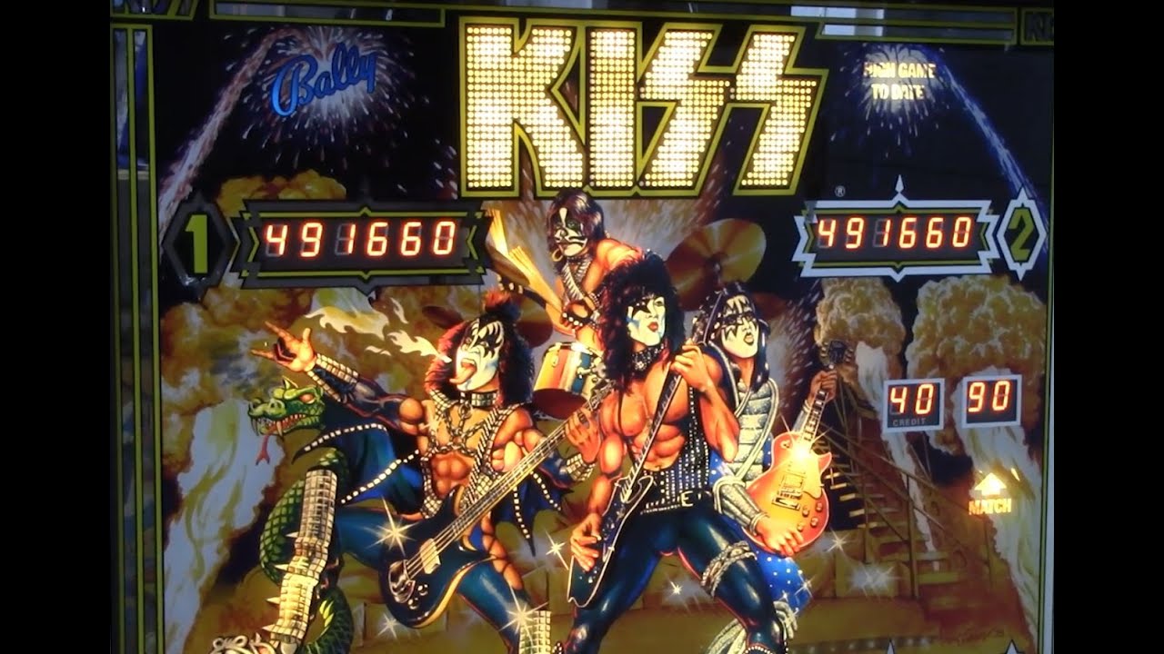 1979 Bally KISS pinball machine
