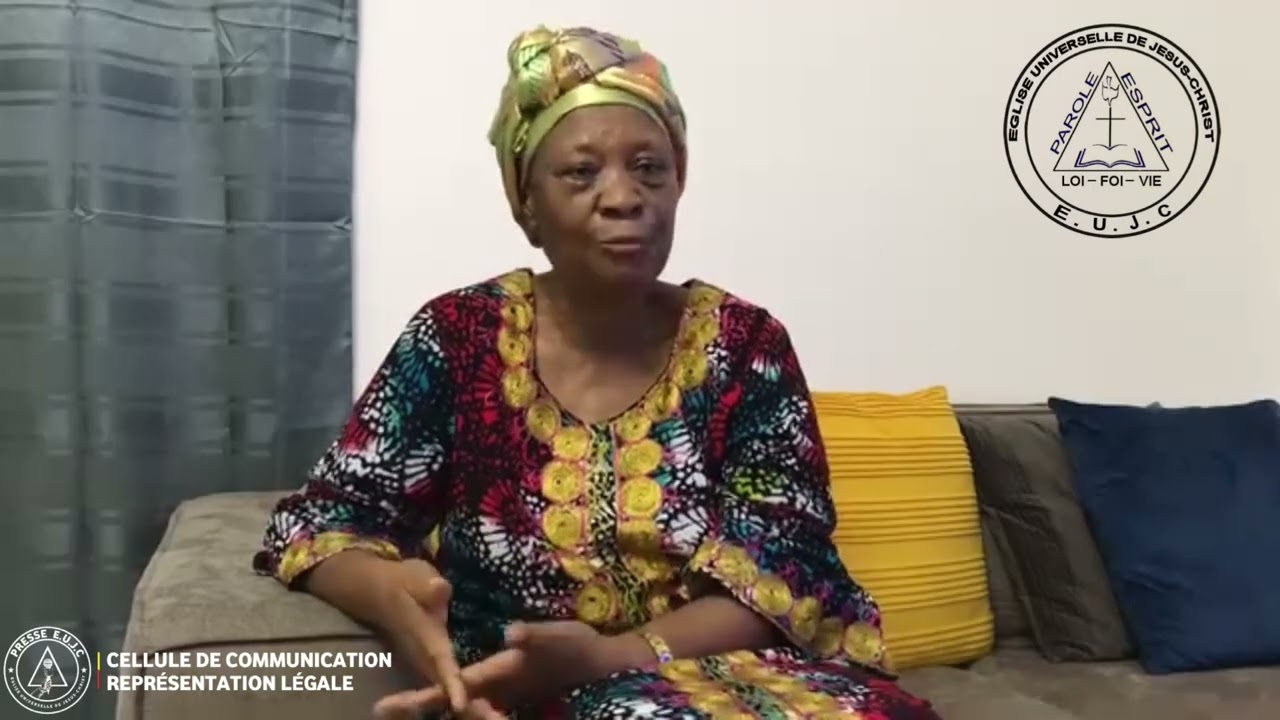 🚨EUJC: Message de vœux de Maman Berm Milemba Bukasa à toutes l'Église. 