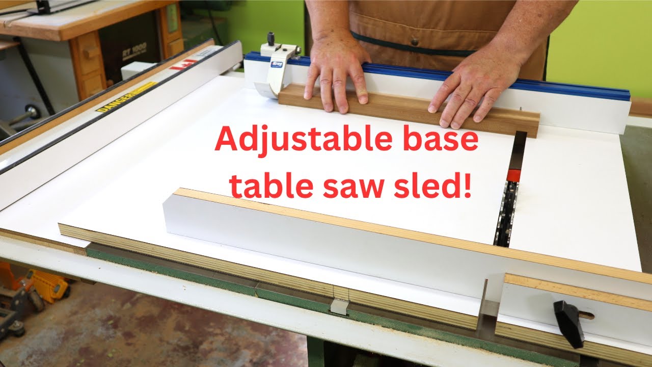 Table Saw Sled / Crosscut Saw Sled