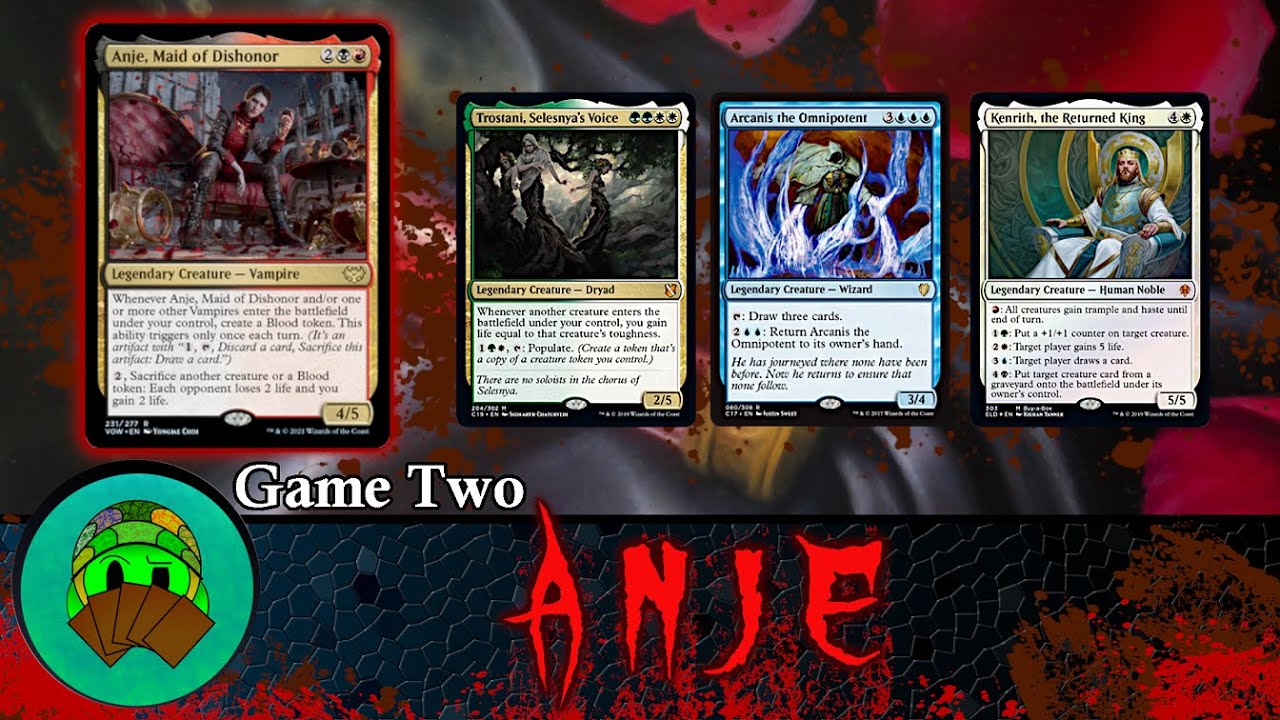 Anje Maid of Dishonor versus Trostani, Arcanis and Kenrith | Casual Commander Gameplay