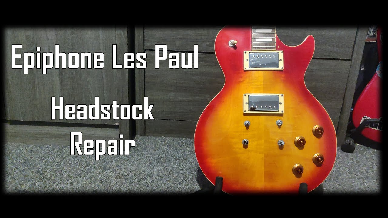 Epiphone Les Paul | Headstock Repair