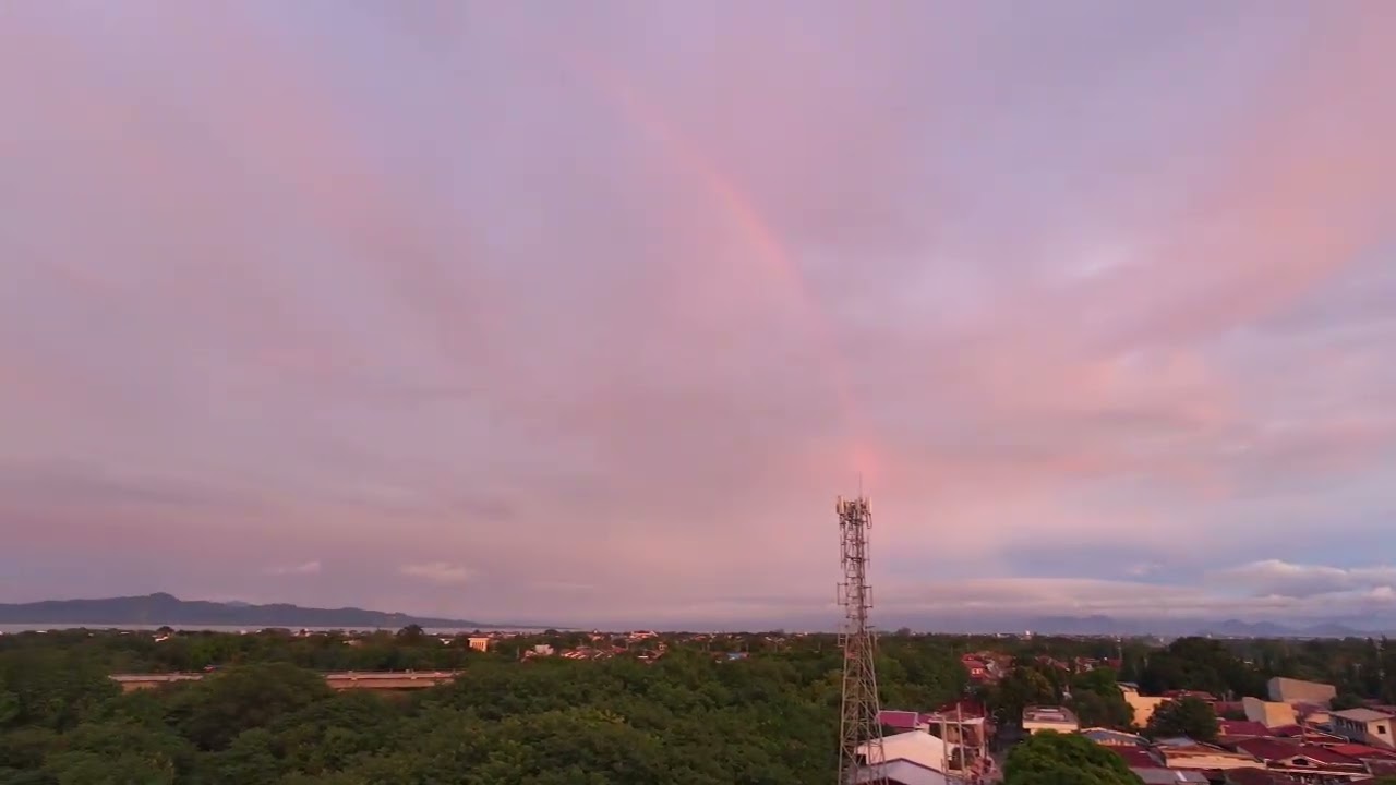 Sunset flight