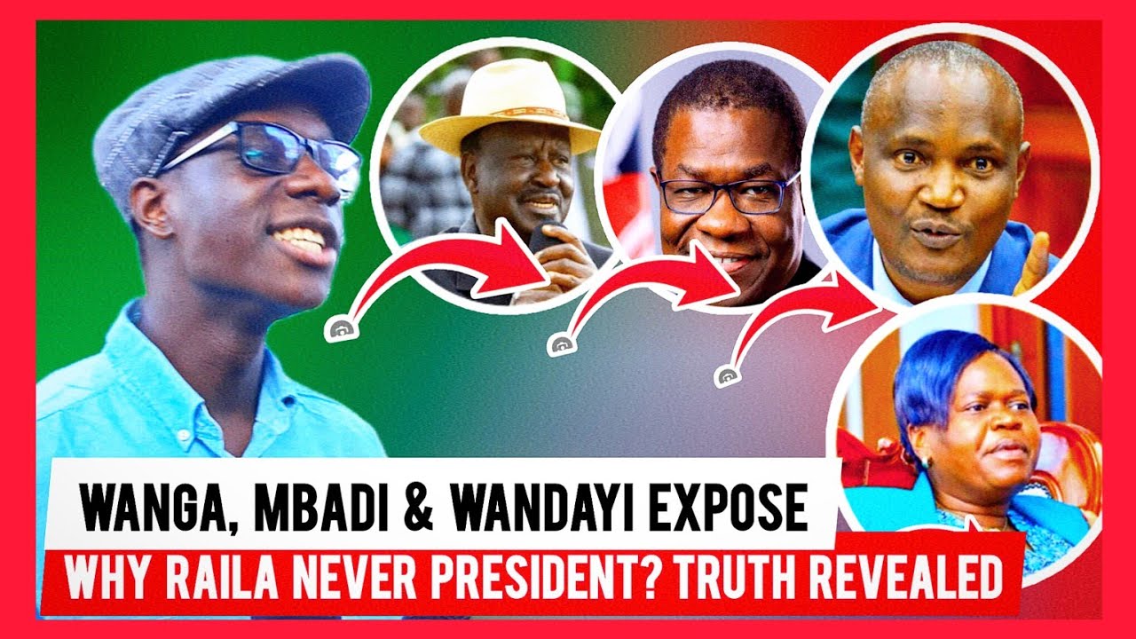 “Kimeumana! Why Raila Odinga Never Became President, Wanga, Mbadi & Wandayi Exposed”