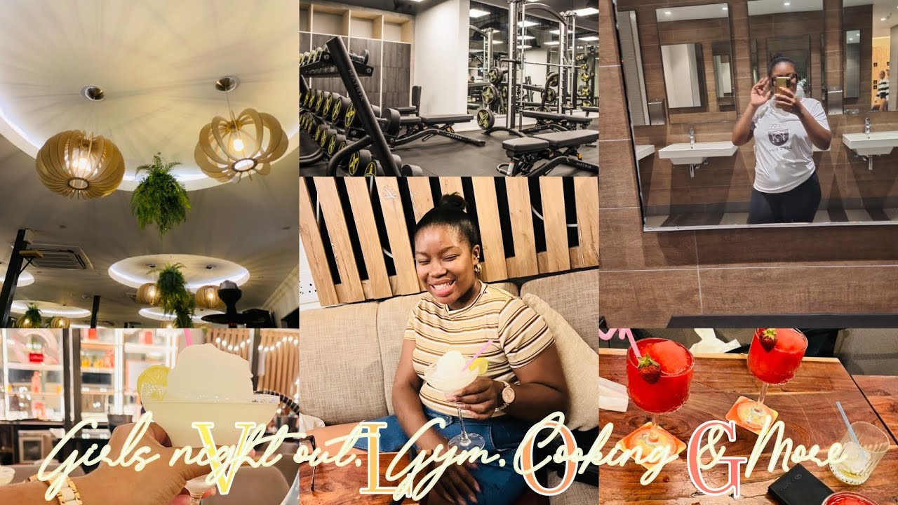 Weekly Vlog: Girls night out 🍹 Cooking. Gym & More #southafricanyoutuber #weeklyvlog #vlogger 