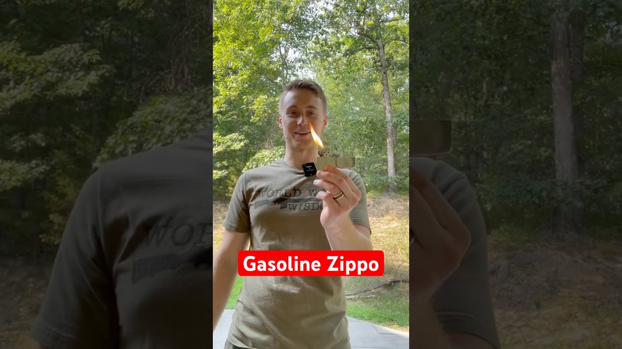 Зажигалки Zippo на бензине во Второй мировой войне