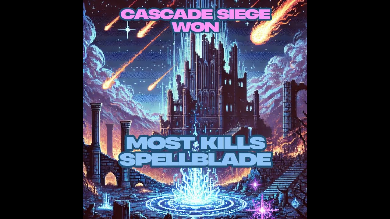 Cascade 1st Siege, MOST KILLS 248/639 - Winners POV - Spellblade (Staff/Dagger) - Throne and Liberty