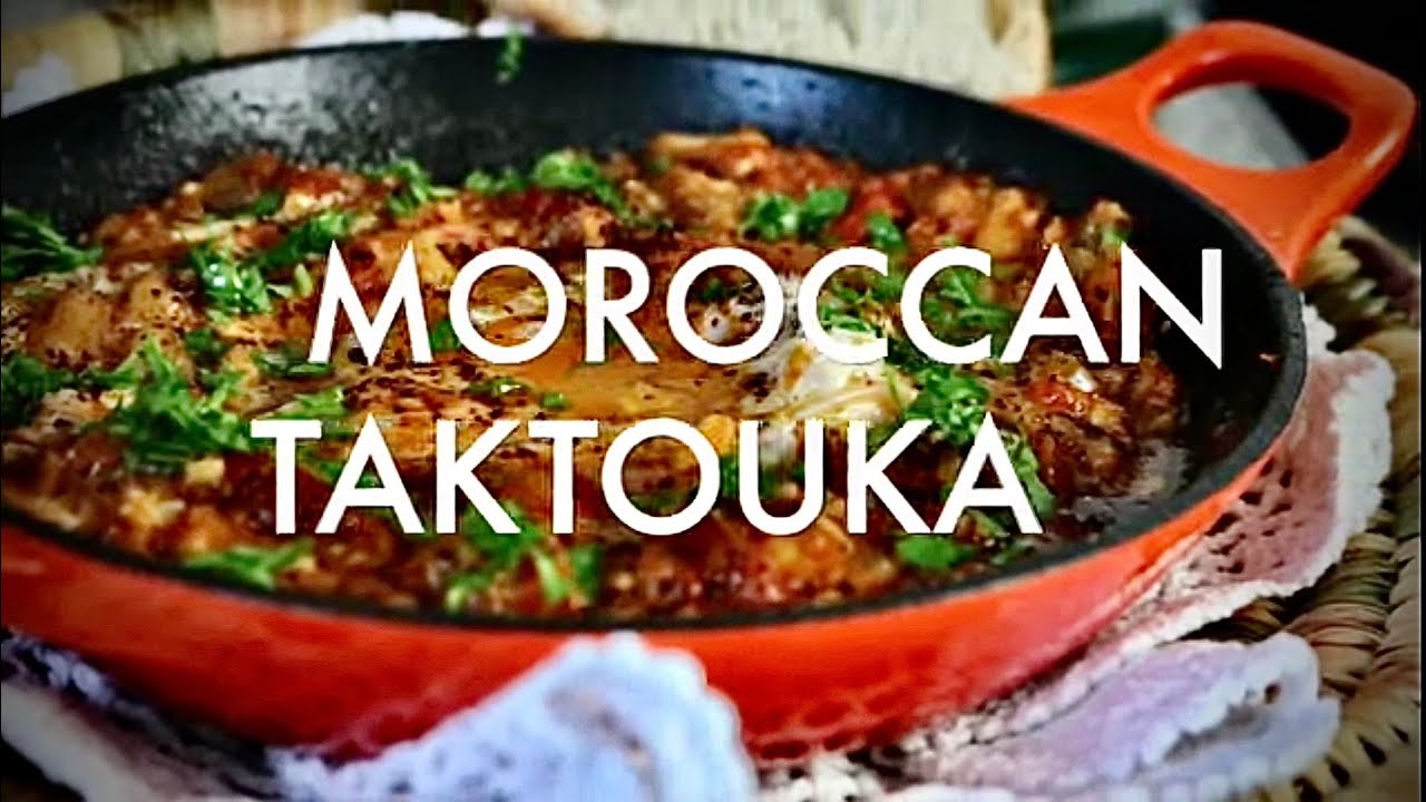 MOROCCAN TAKTOUKA  TRADITIONAL SUPER HEALTHY SAVOURY  RECIPE, MADE JUST WITH FRESH INGREDIENTS