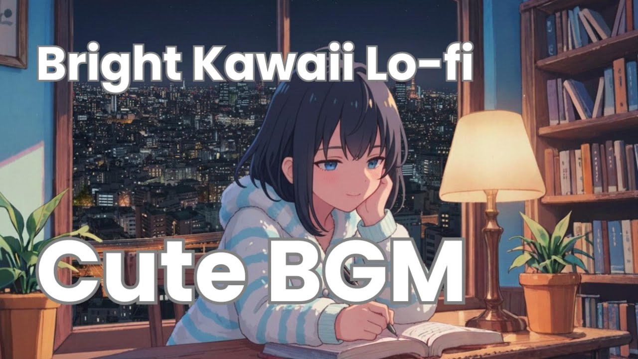 Happy & Cute Kawaii Lo-fi 🎀 Bright Lo-fi Beats for Study and Chill