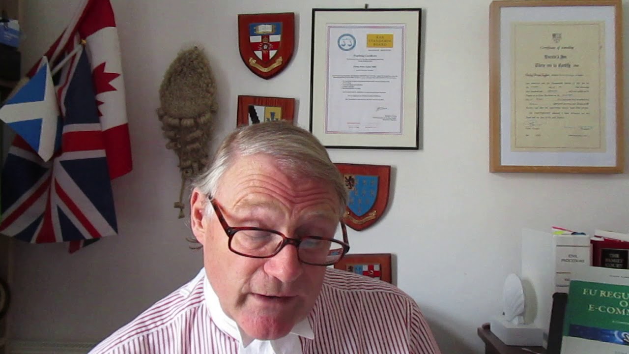 Phillip Taylor MBE review. EU Regulation of E Commerce