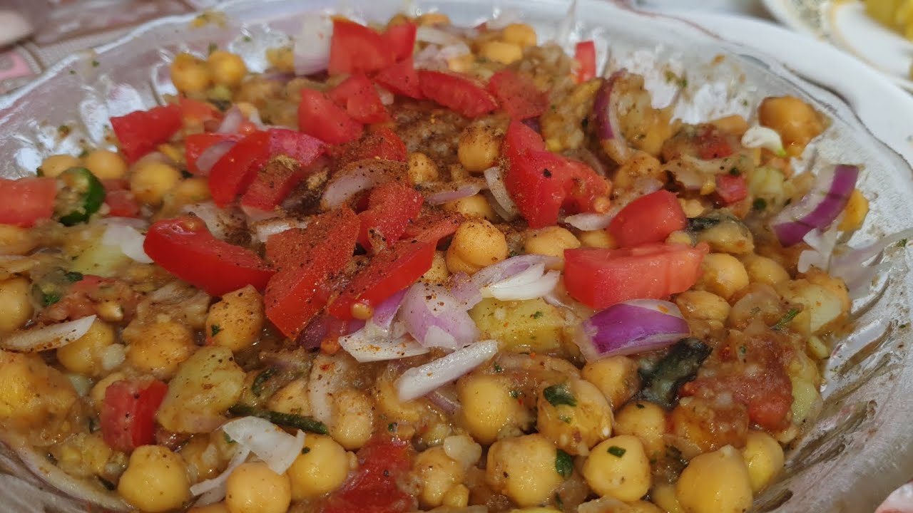 Chatpati chana chart😋👍Ramadan  Special