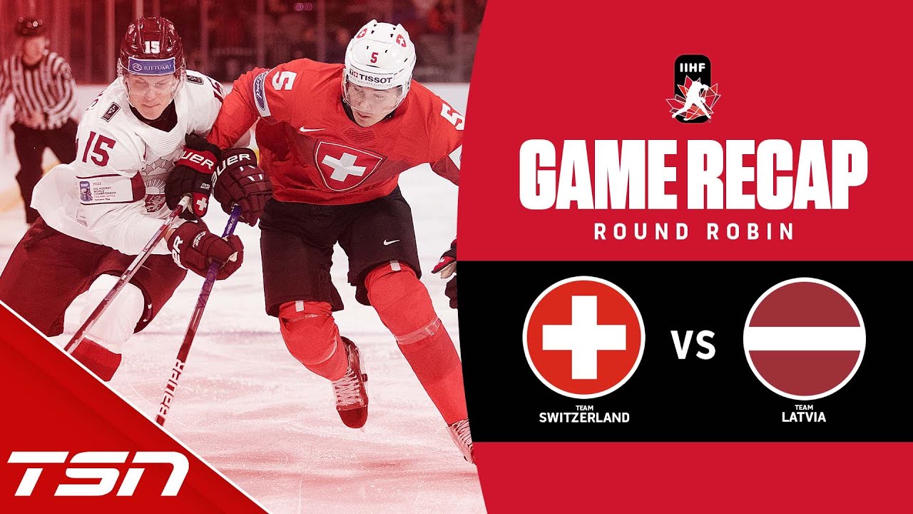 Switzerland vs. Latvia - 2023 World Juniors Highlights