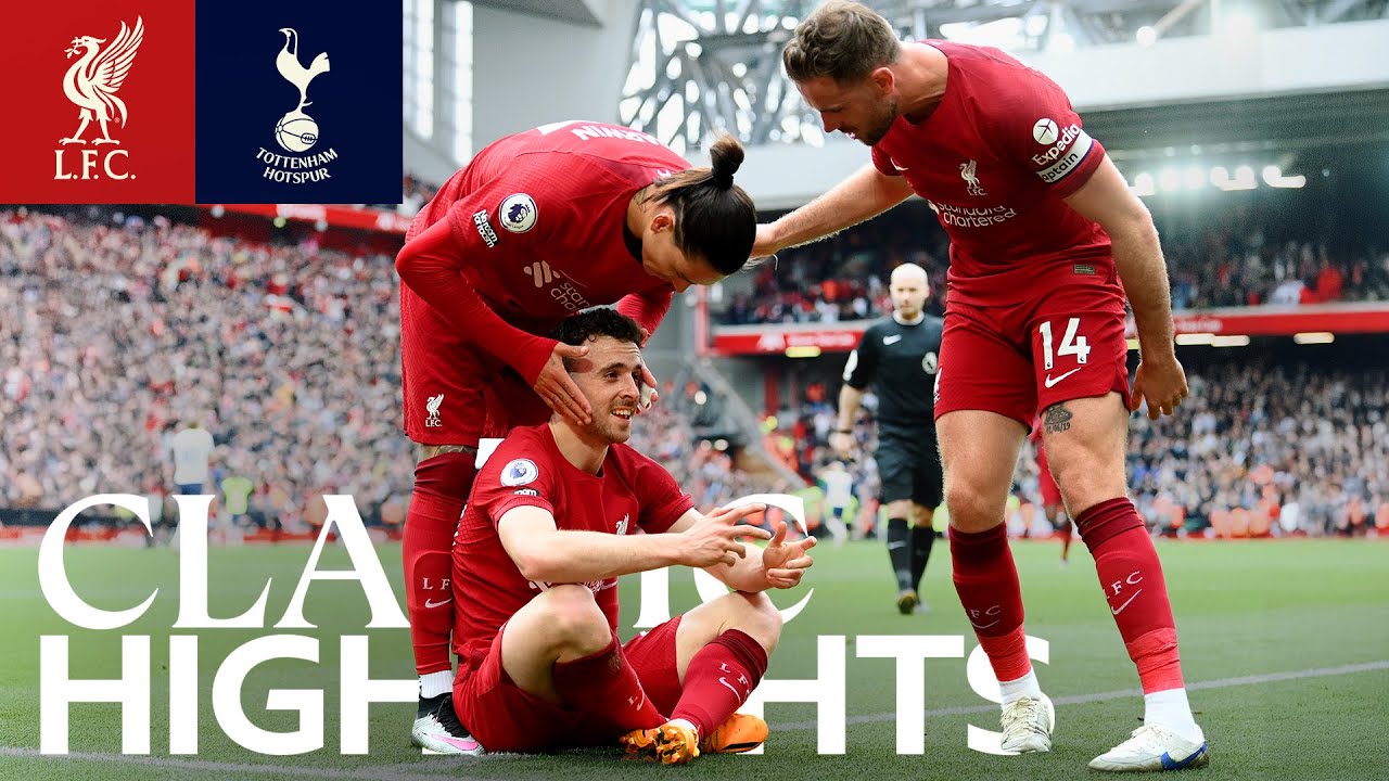 Classic Highlights: Liverpool 4-3 Tottenham | Drama At Anfield As Jota Wins It Late!