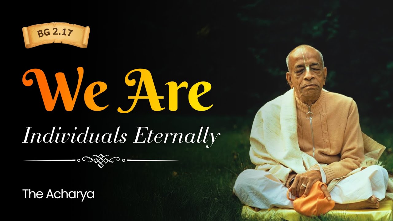 We Are Individuals Eternally | BG 2.17 | London, England | Srila Prabhupada