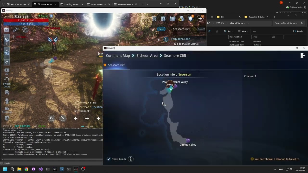 Mir 4 Mail/Friends/Chat Test