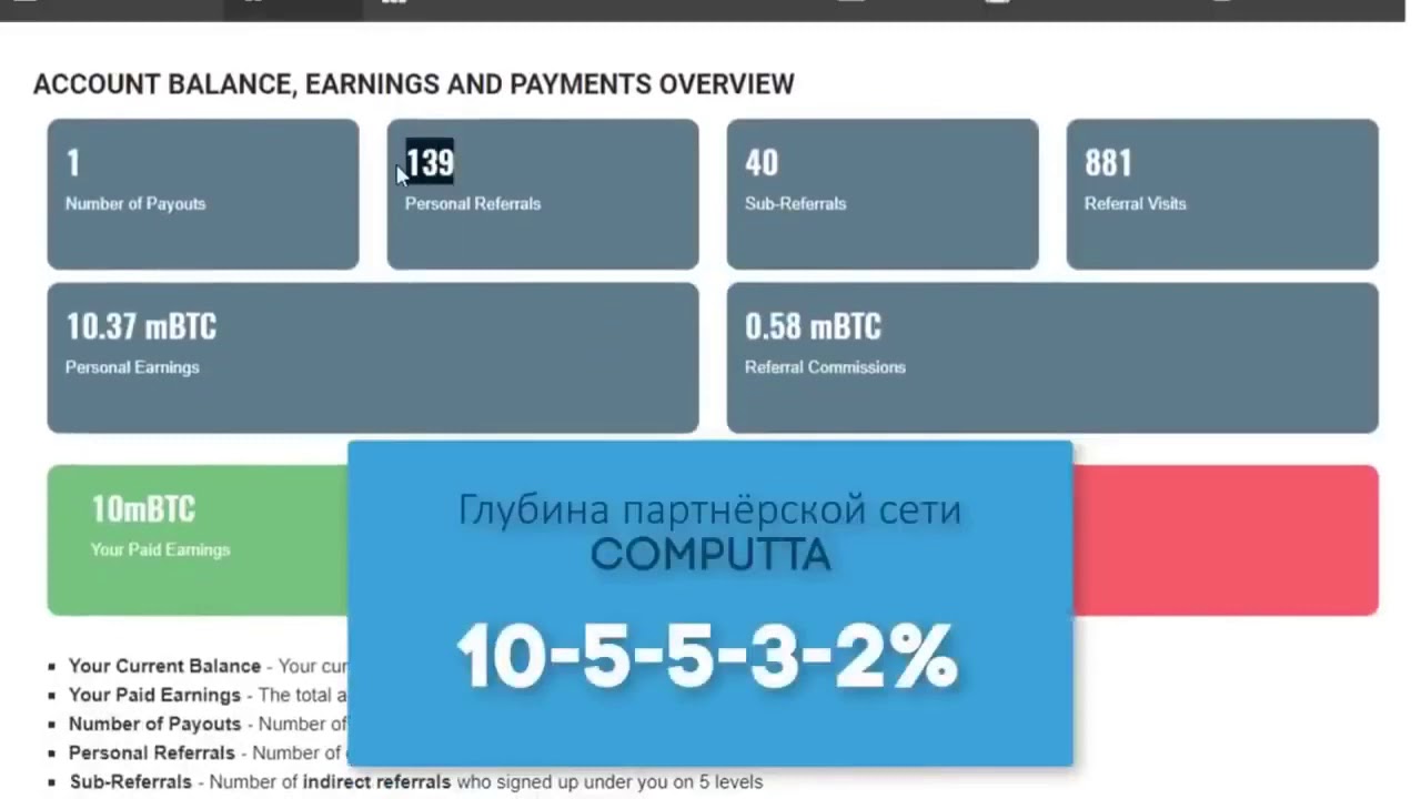 computta компутта Программа для добычи криптовалюты даже на слабом ПК в 2021 г