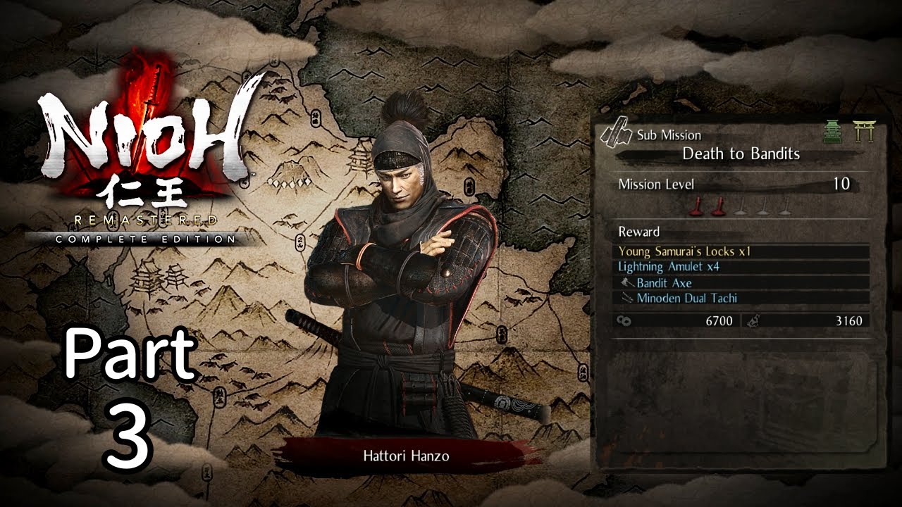 NIOH REMASTERED [PS5] - 100% Walkthrough - First Dojo & Sub Mission
