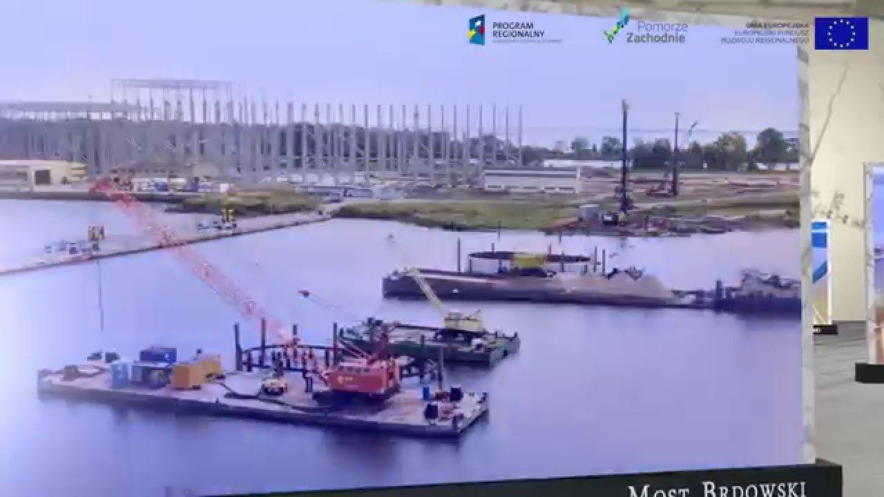 Realizacja Mostu Brdowskiego w Szczecinie