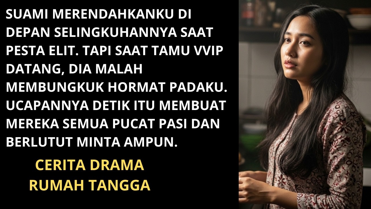 DIHINA SUAMI DI DEPAN SELINGKUHAN SAAT PESTA ELIT, TAMU VVIP DATANG DAN SEMUA TERKEJUT...