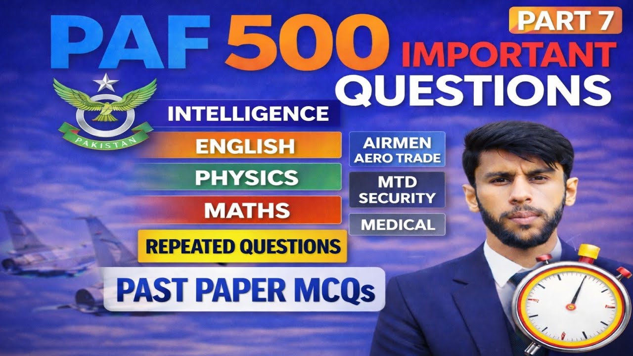 Paf test preparation 2025 l paf airmen test preparation 2026 l paf today test experience 2026