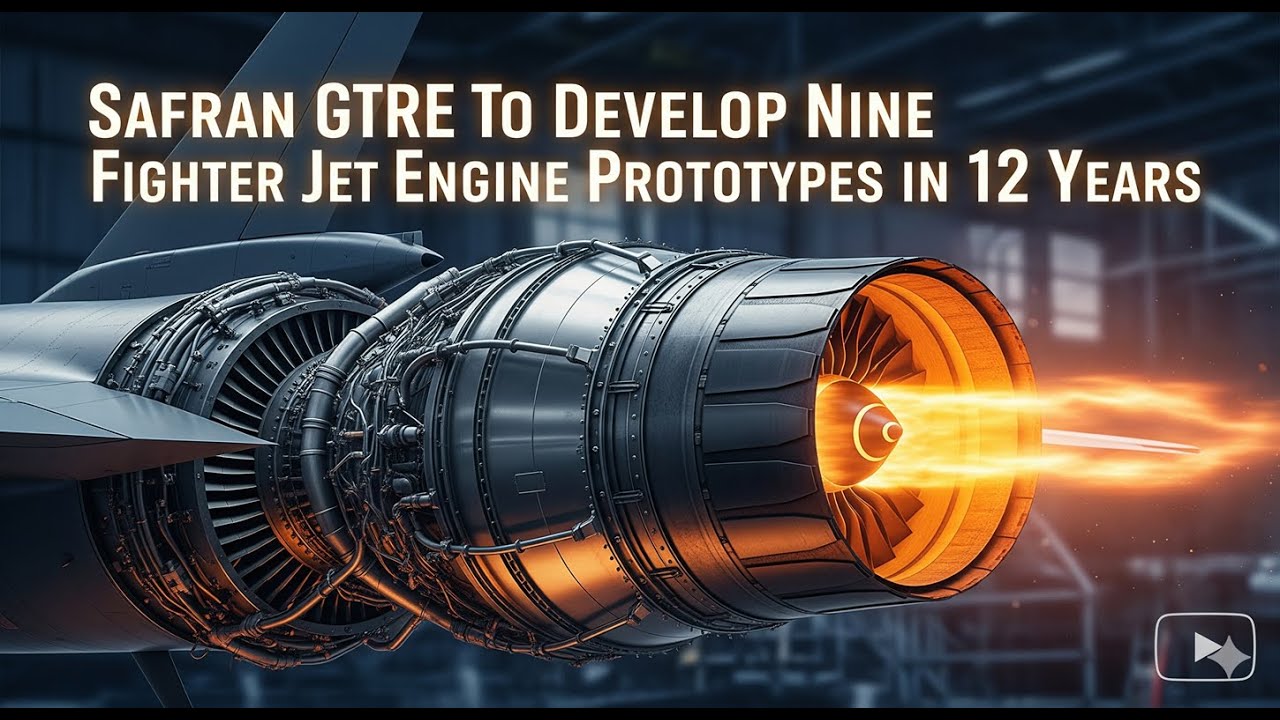 Safran GTRE To Develop Nine Fighter Jet Engine Prototypes in 12 Years