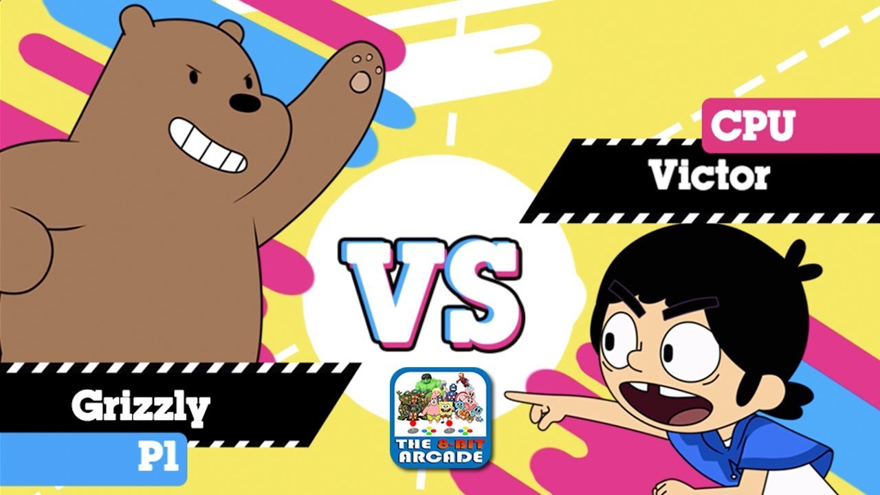 Gumball: Super Disc Duel 2 - Grizz and Victor Compete For Tacos (CN Games)